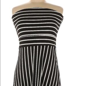 Strapless maxi dress